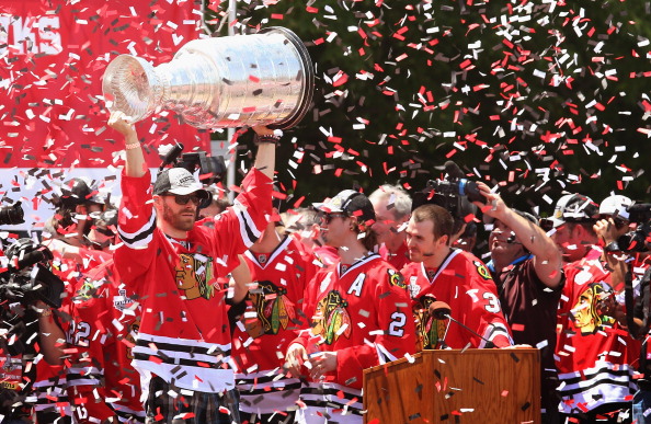 Chicago Blackhawks Victory Parade And Rally