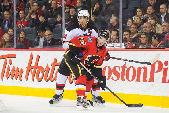 New Jersey Devils v Calgary Flames