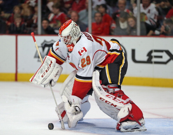 Calgary Flames v Chicago Blackhawks