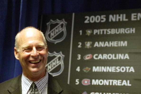 NHL Holds News Conference And Draft Pick Lottery