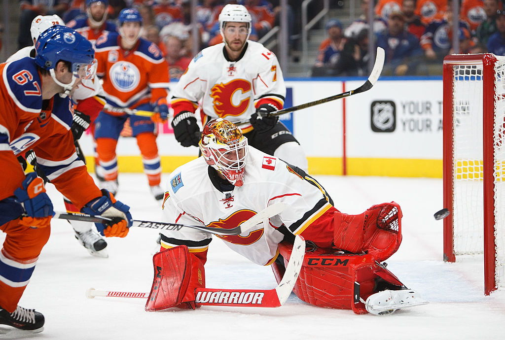 Calgary Flames v Edmonton Oilers