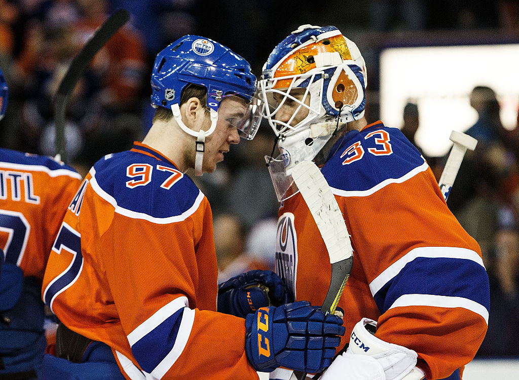 Vancouver Canucks v Edmonton Oilers