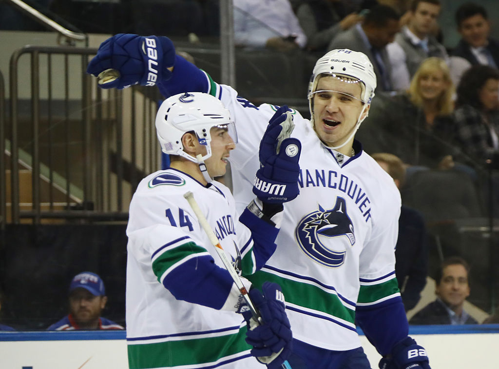 Vancouver Canucks v New York Rangers