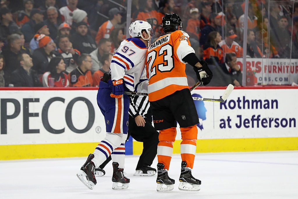 Edmonton Oilers v Philadelphia Flyers