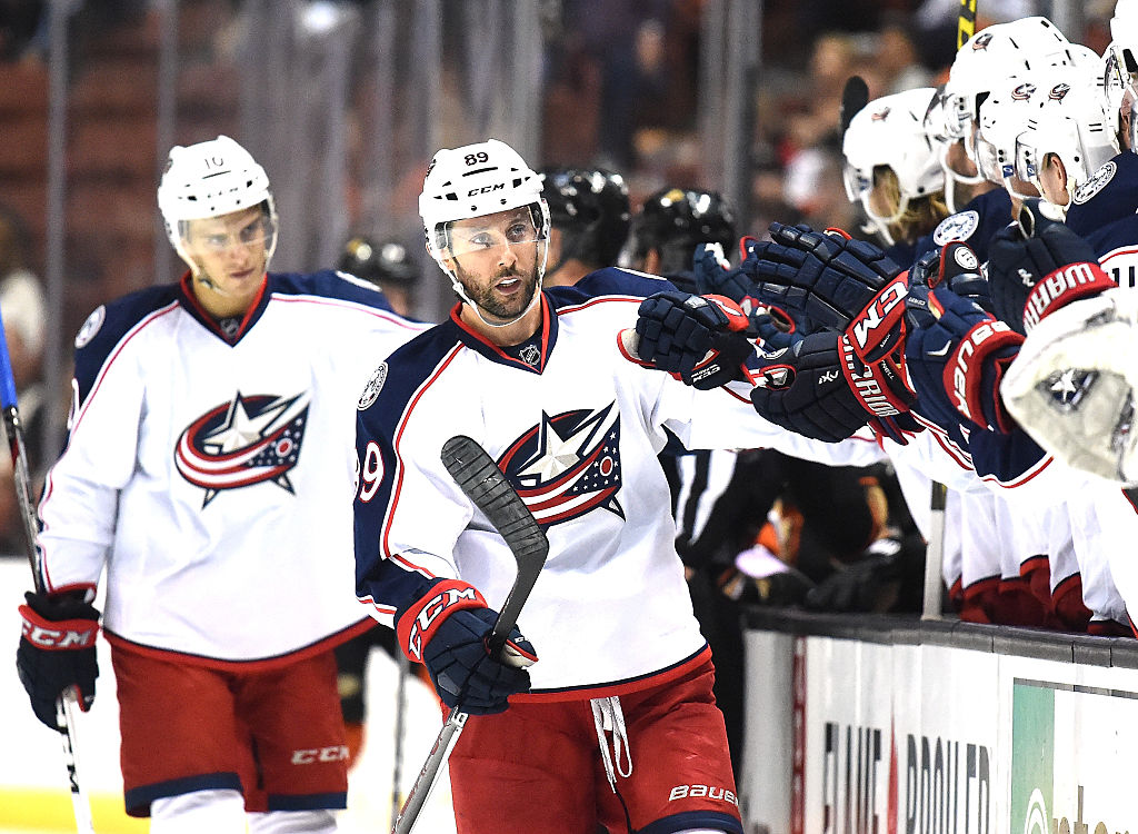 Columbus Blue Jackets v Anaheim Ducks