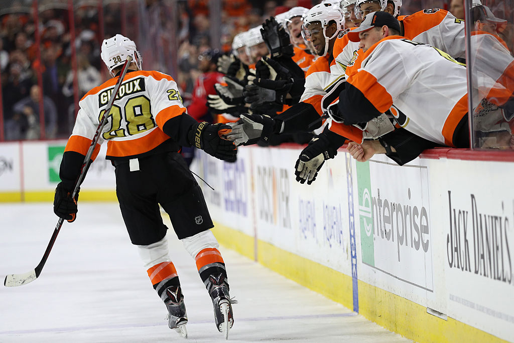 Washington Capitals v Philadelphia Flyers
