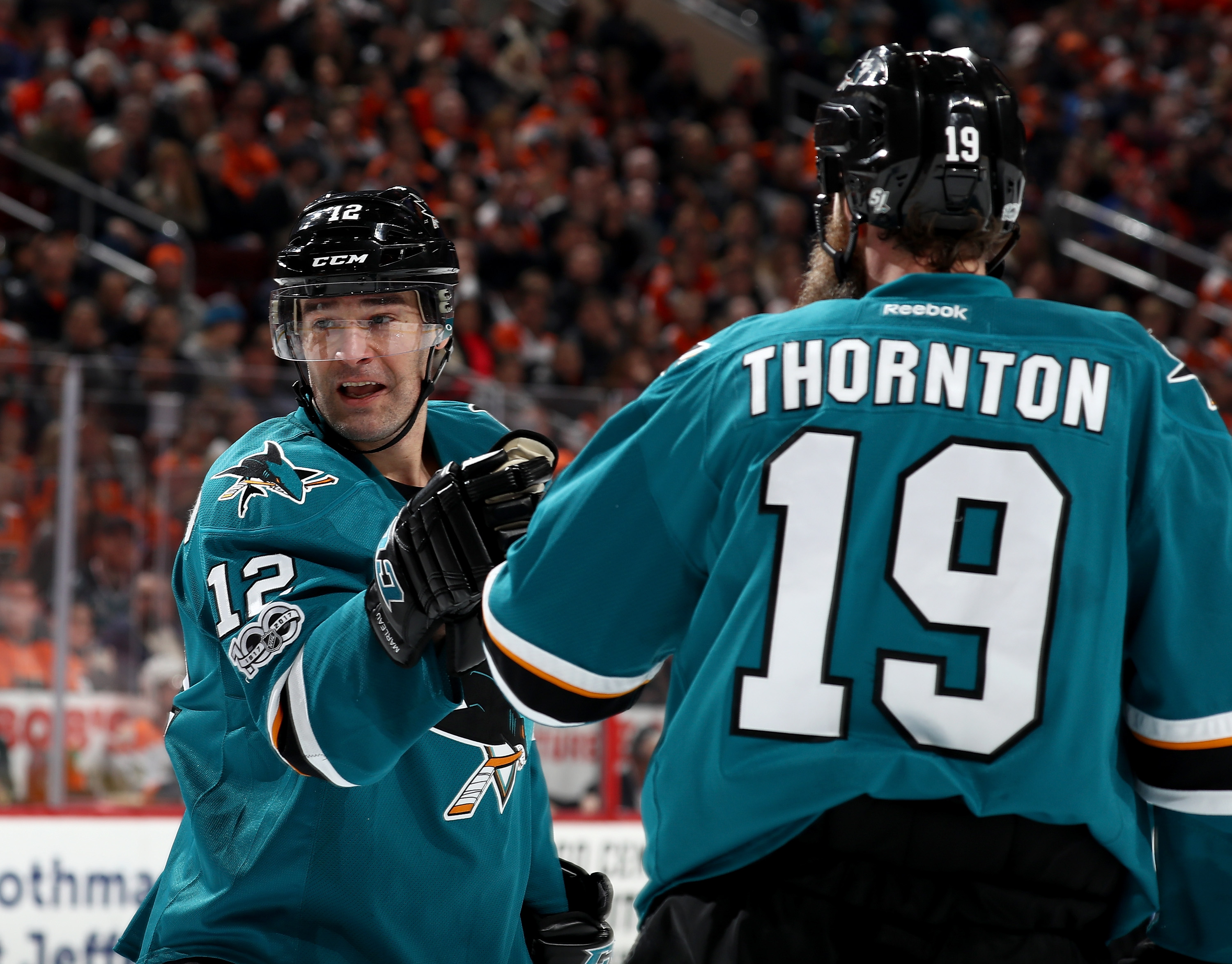 San Jose Sharks v Philadelphia Flyers