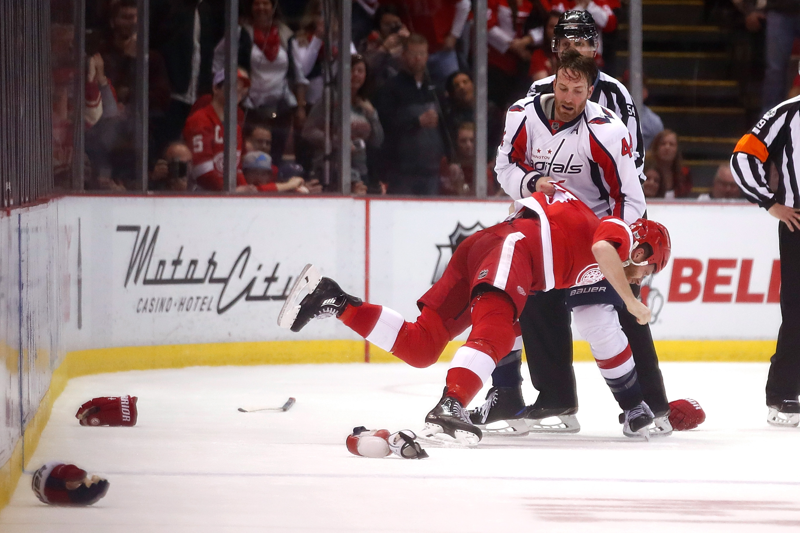 Washington Capitals v Detroit Red Wings