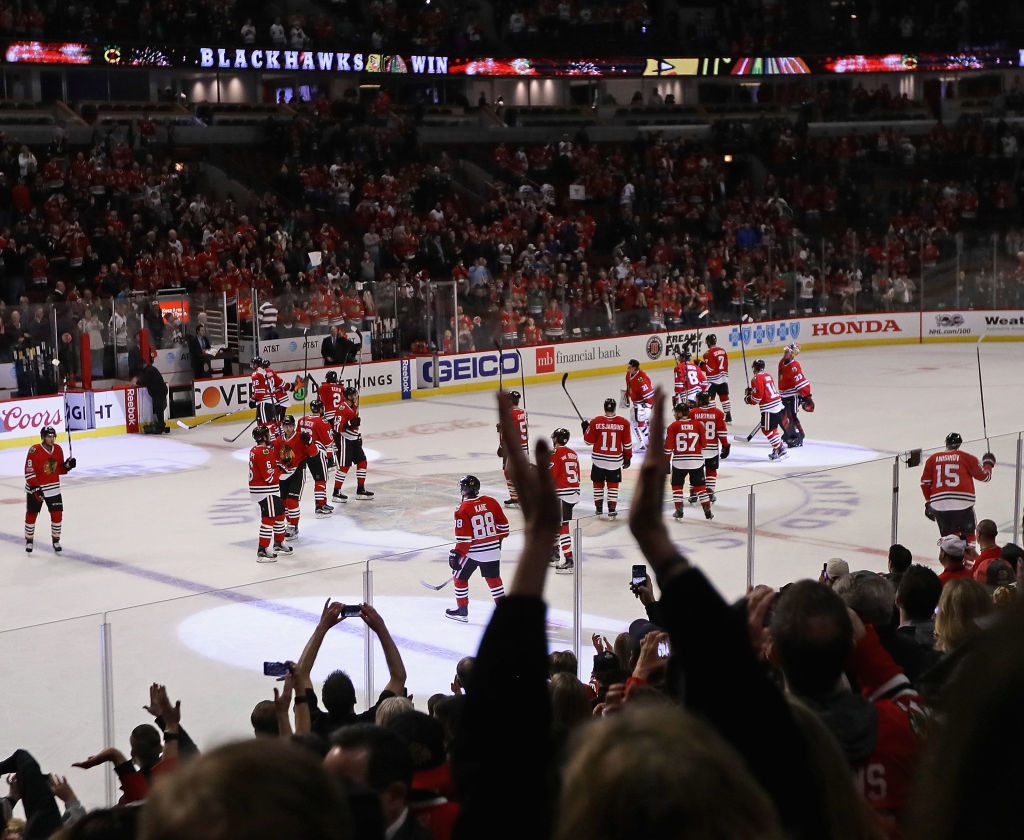 St Louis Blues v Chicago Blackhawks