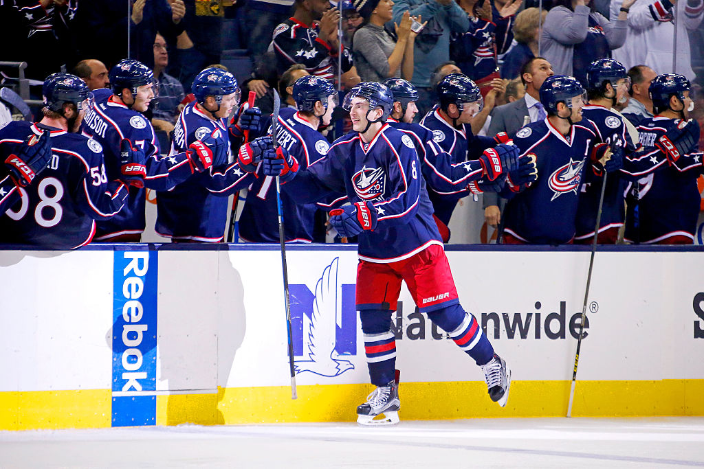 San Jose Sharks v Columbus Blue Jackets