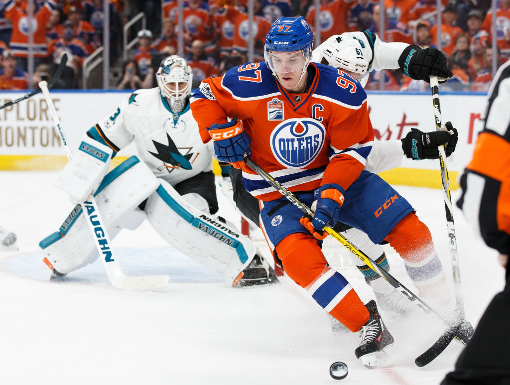 San Jose Sharks v Edmonton Oilers – Game One