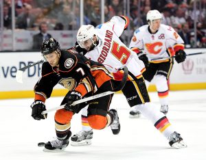 Calgary Flames v Anaheim Ducks