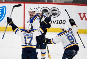 St Louis Blues v Minnesota Wild – Game One