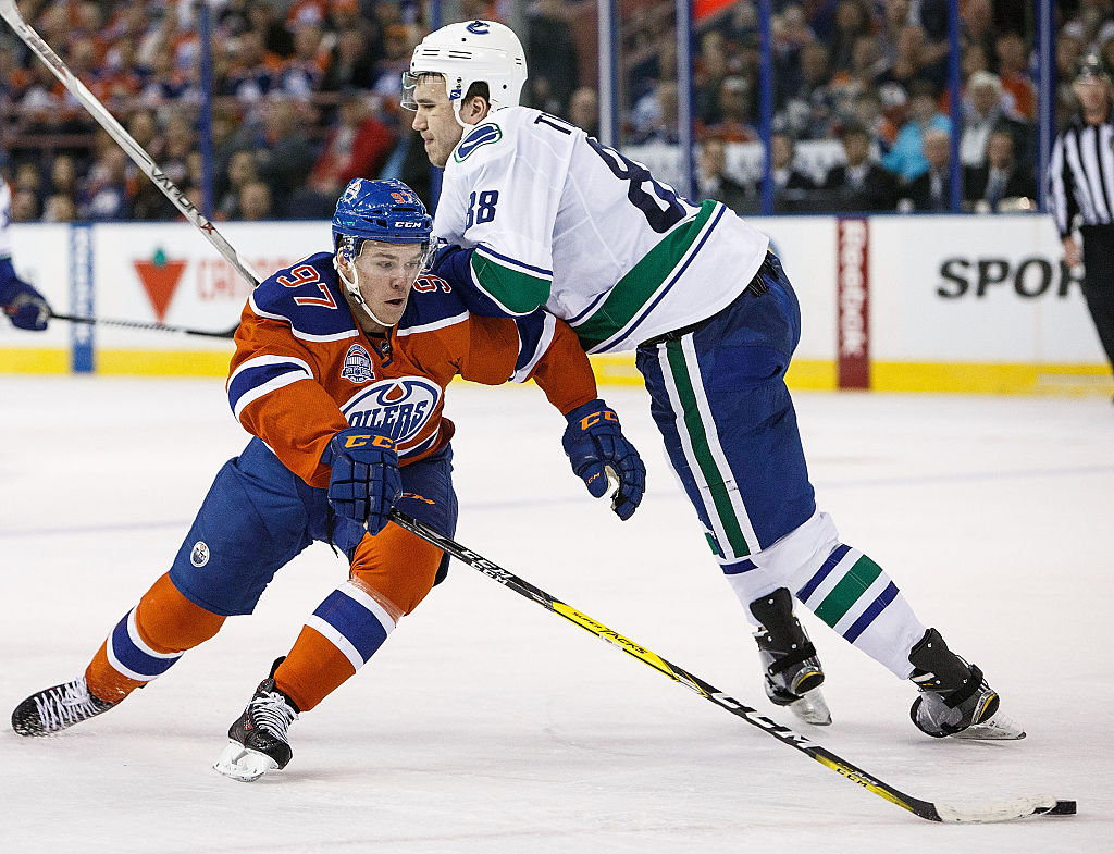 Vancouver Canucks v Edmonton Oilers