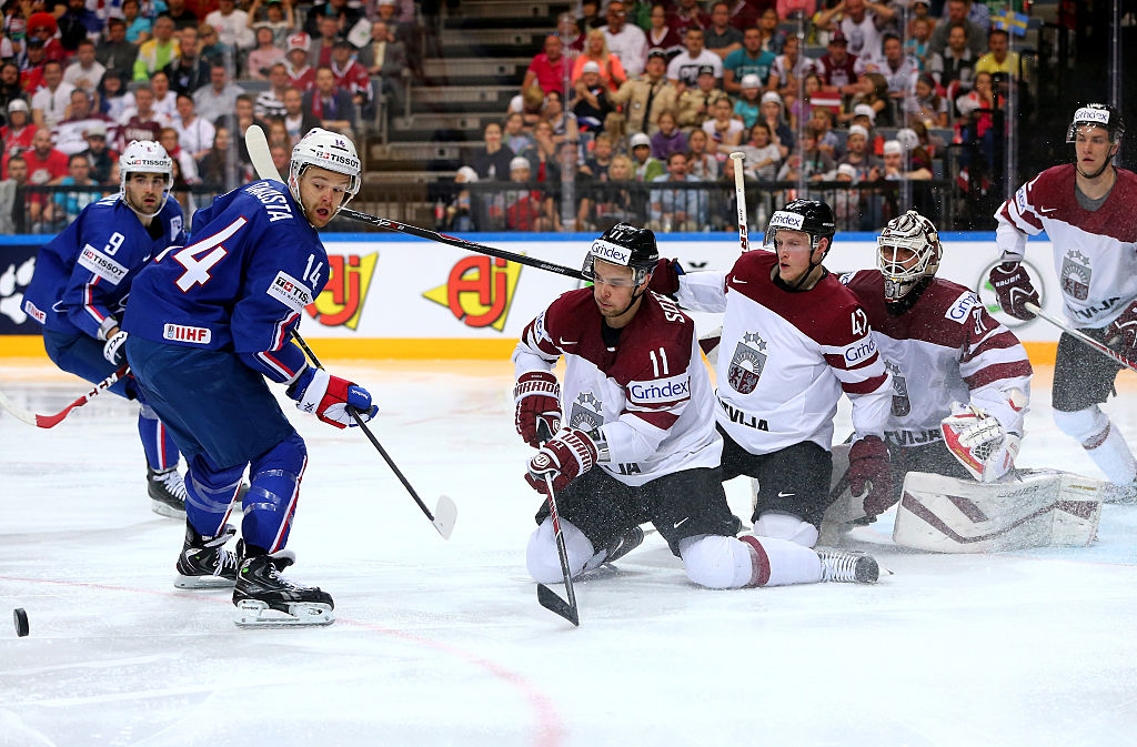 Latvia v France – 2015 IIHF Ice Hockey World Championship