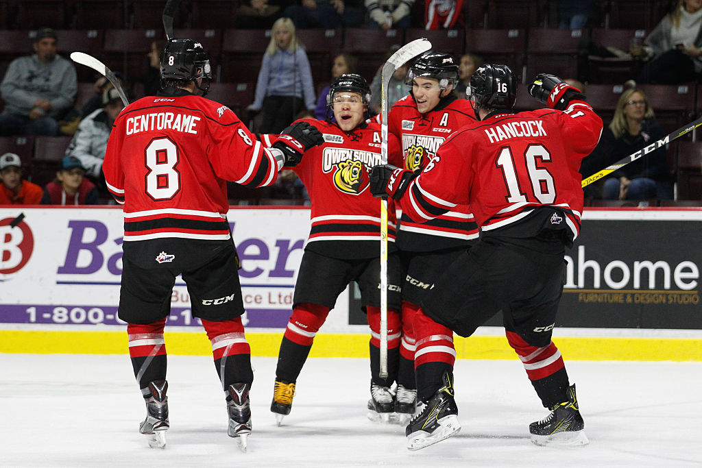 Owen Sound Attack v Windsor Spitfires