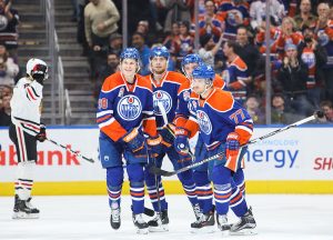 Chicago Blackhawks v Edmonton Oilers