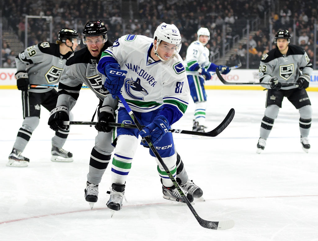 Vancouver Canucks v Los Angeles Kings