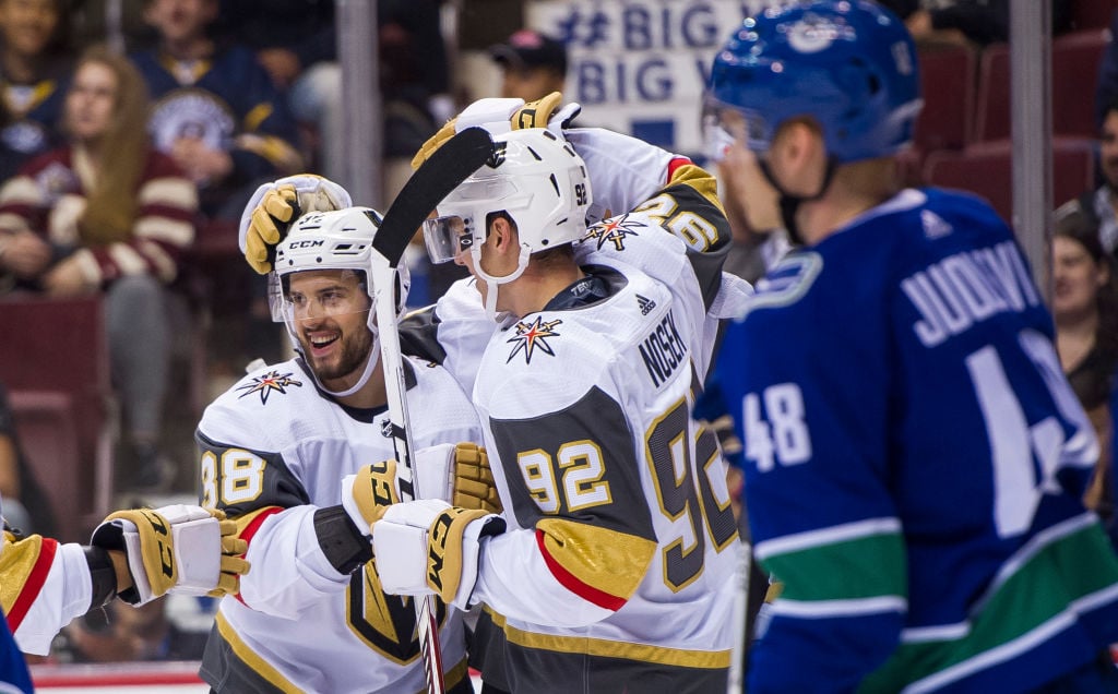 Las Vegas Golden Knights v Vancouver Canucks