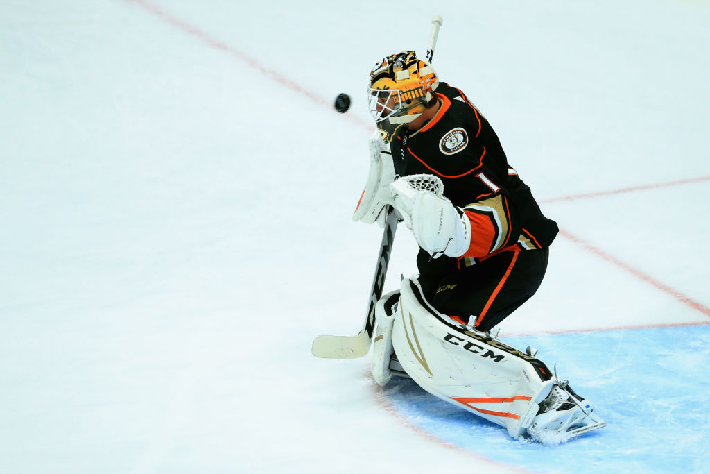 New York Islanders v Anaheim Ducks