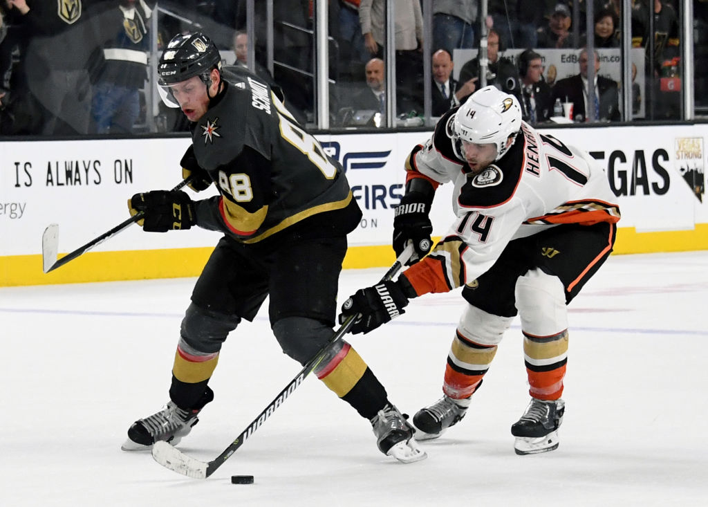 Anaheim Ducks v Vegas Golden Knights