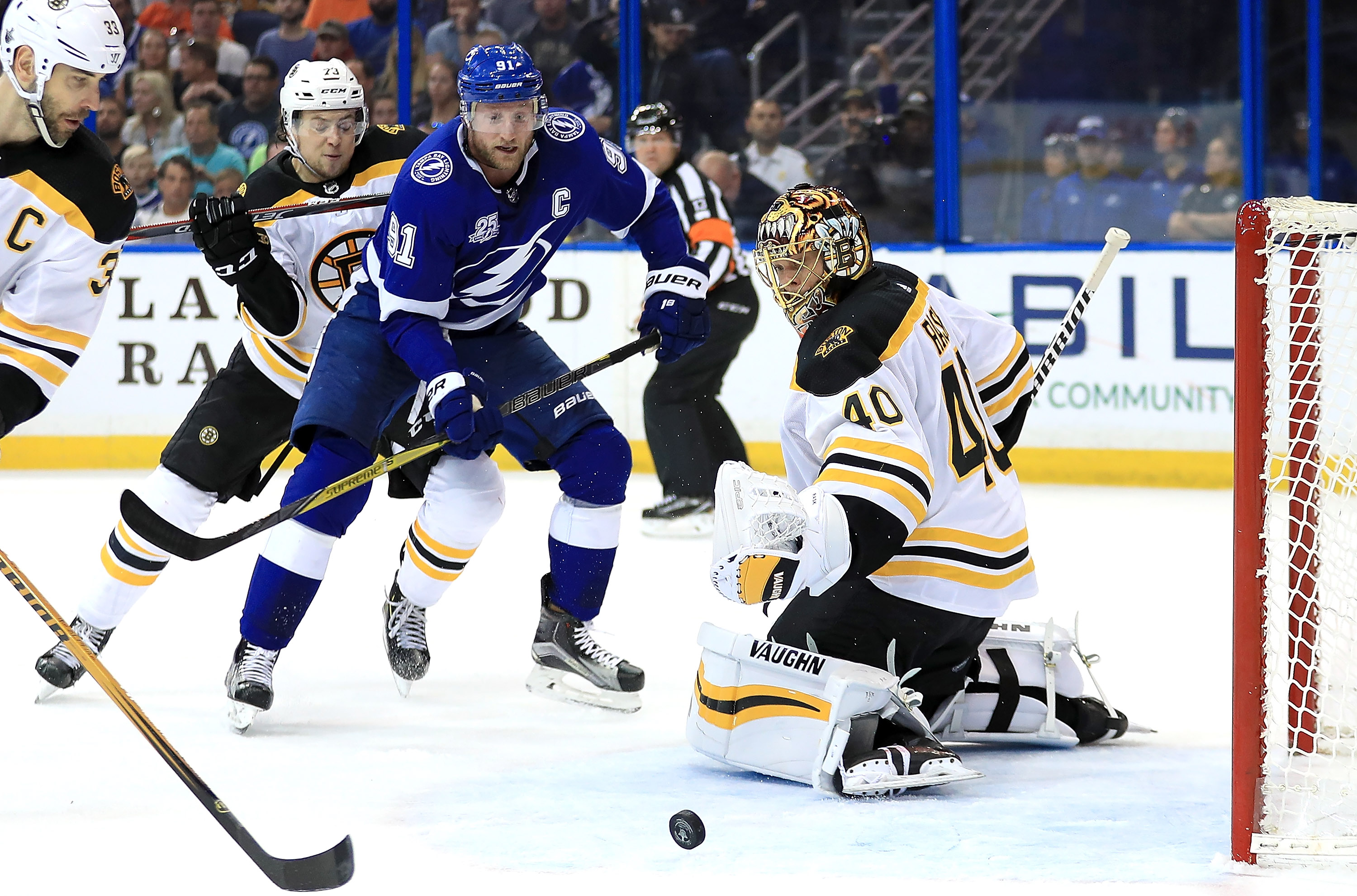 Boston Bruins v Tampa Bay Lightning – Game One