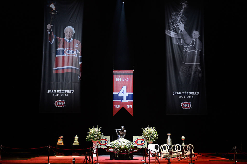Montreal Canadiens Hall Of Famer Jean Beliveau Lies In State