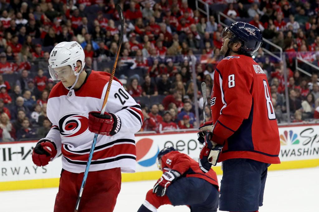 Carolina Hurricanes v Washington Capitals