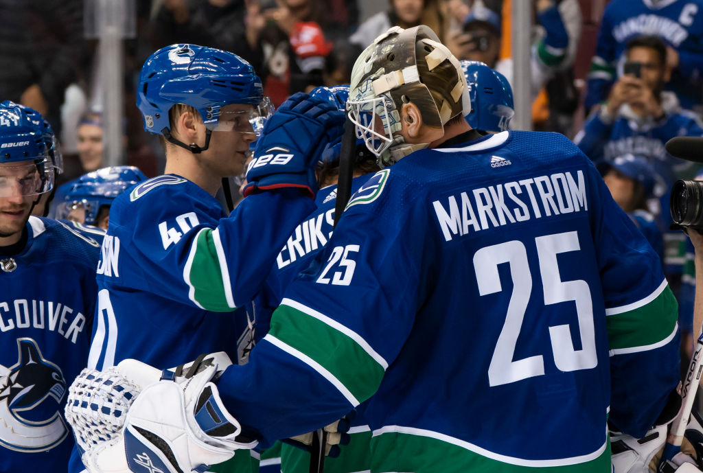 Calgary Flames v Vancouver Canucks