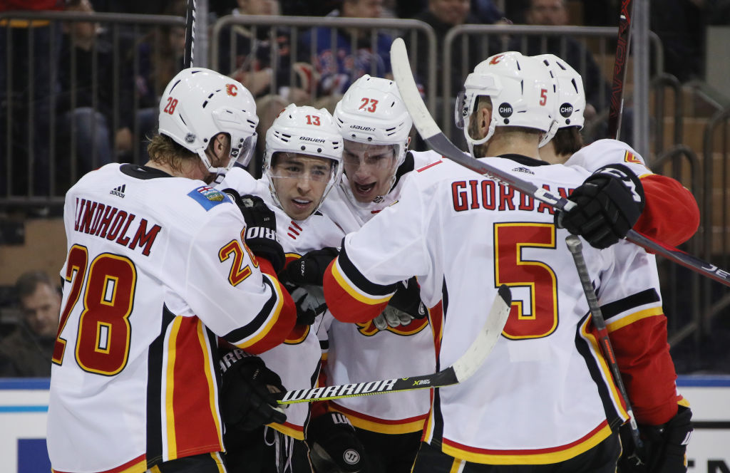 Calgary Flames v New York Rangers