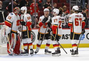 Calgary Flames v Chicago Blackhawks