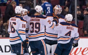 Edmonton Oilers v Vancouver Canucks