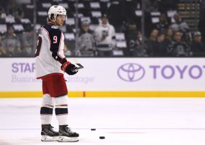 Columbus Blue Jackets v Los Angeles Kings