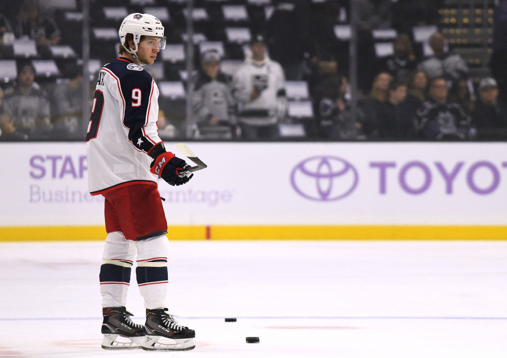 Columbus Blue Jackets v Los Angeles Kings