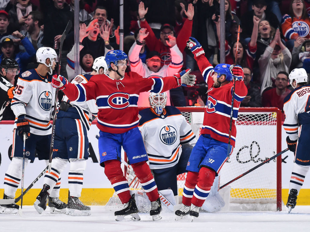 Edmonton Oilers v Montreal Canadiens