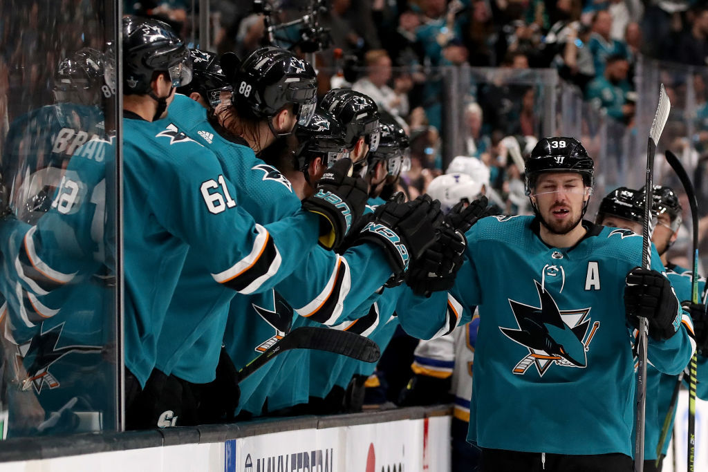 St Louis Blues v San Jose Sharks – Game One