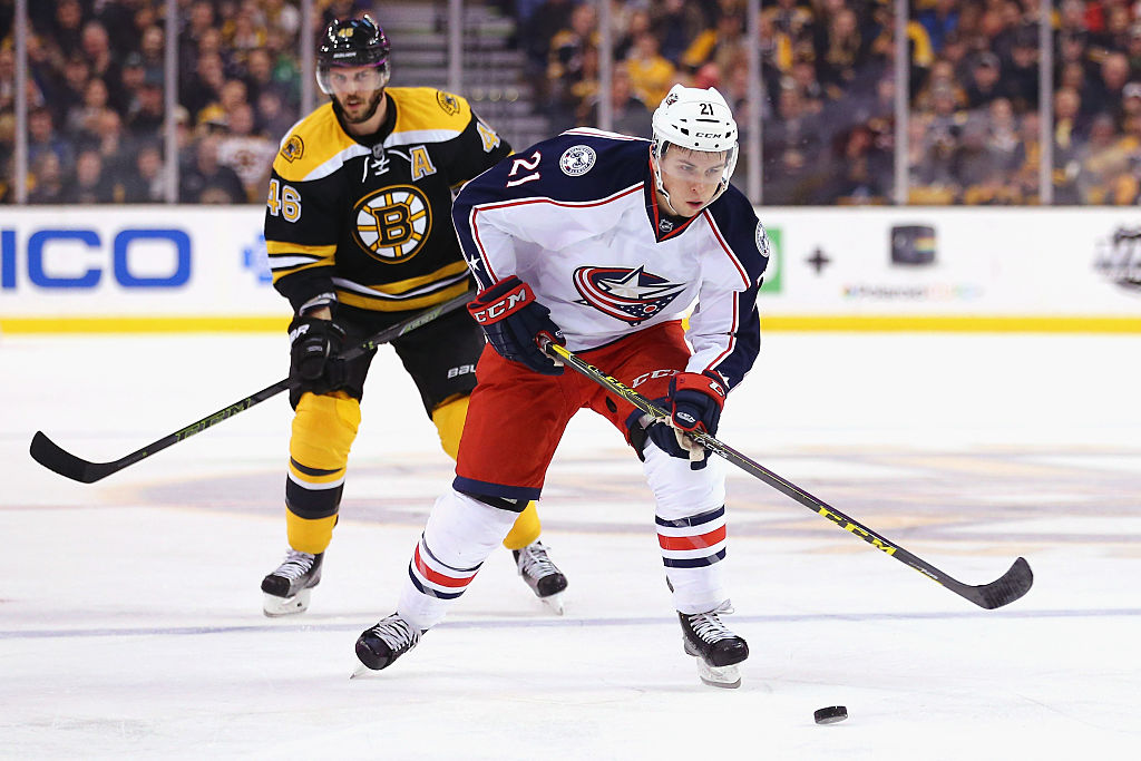 Columbus Blue Jackets v Boston Bruins