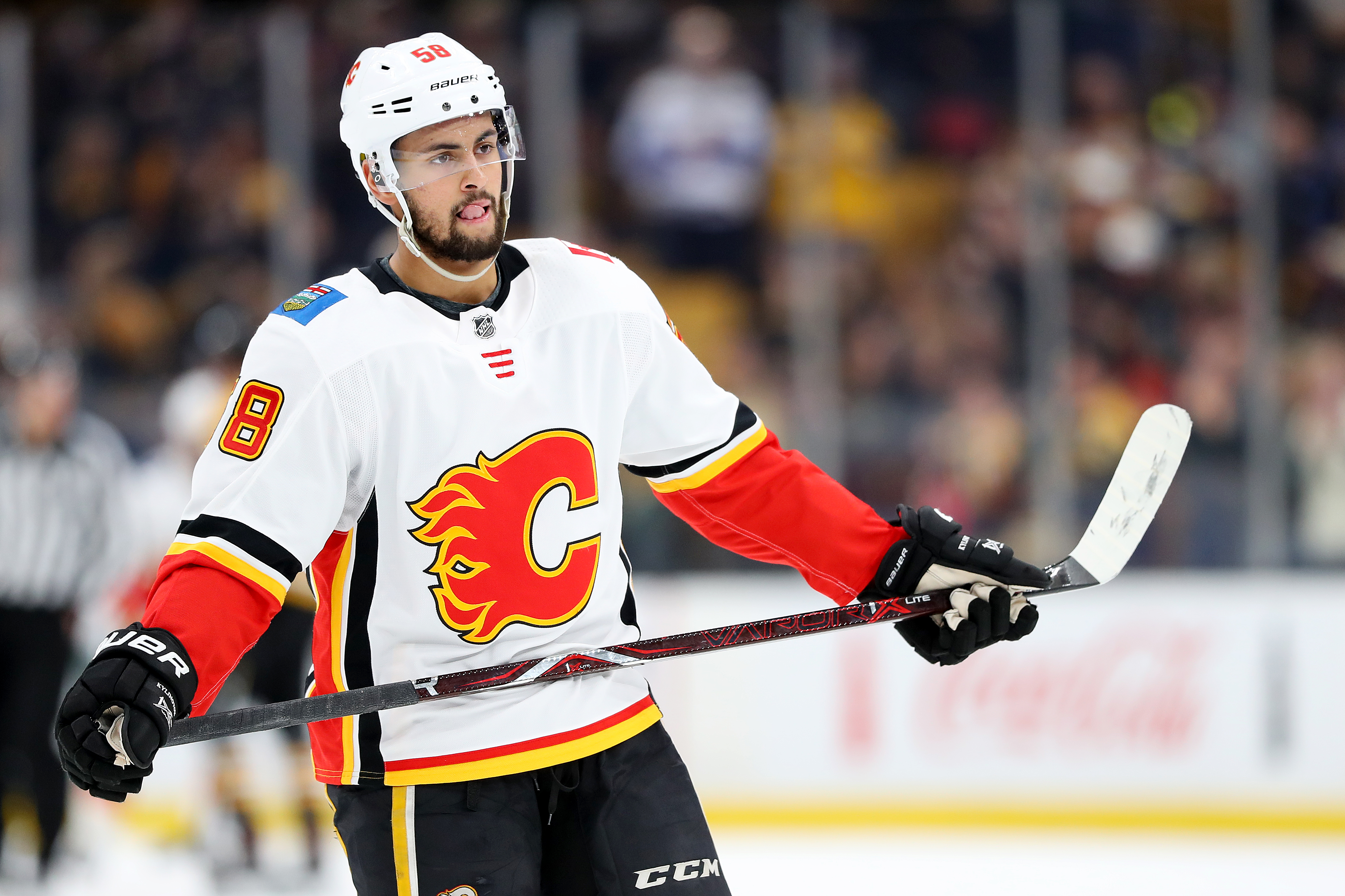 Calgary Flames v Boston Bruins