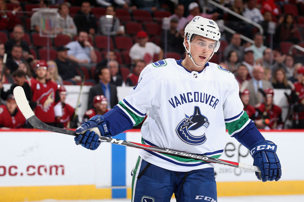 Vancouver Canucks v Arizona Coyotes