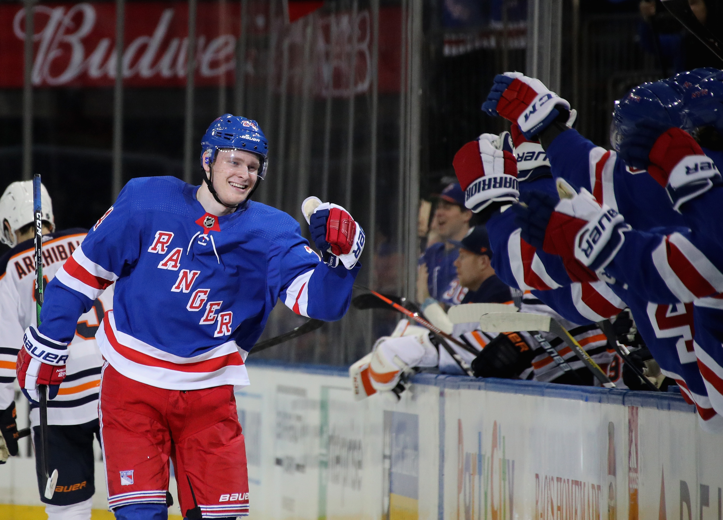 Edmonton Oilers v New York Rangers