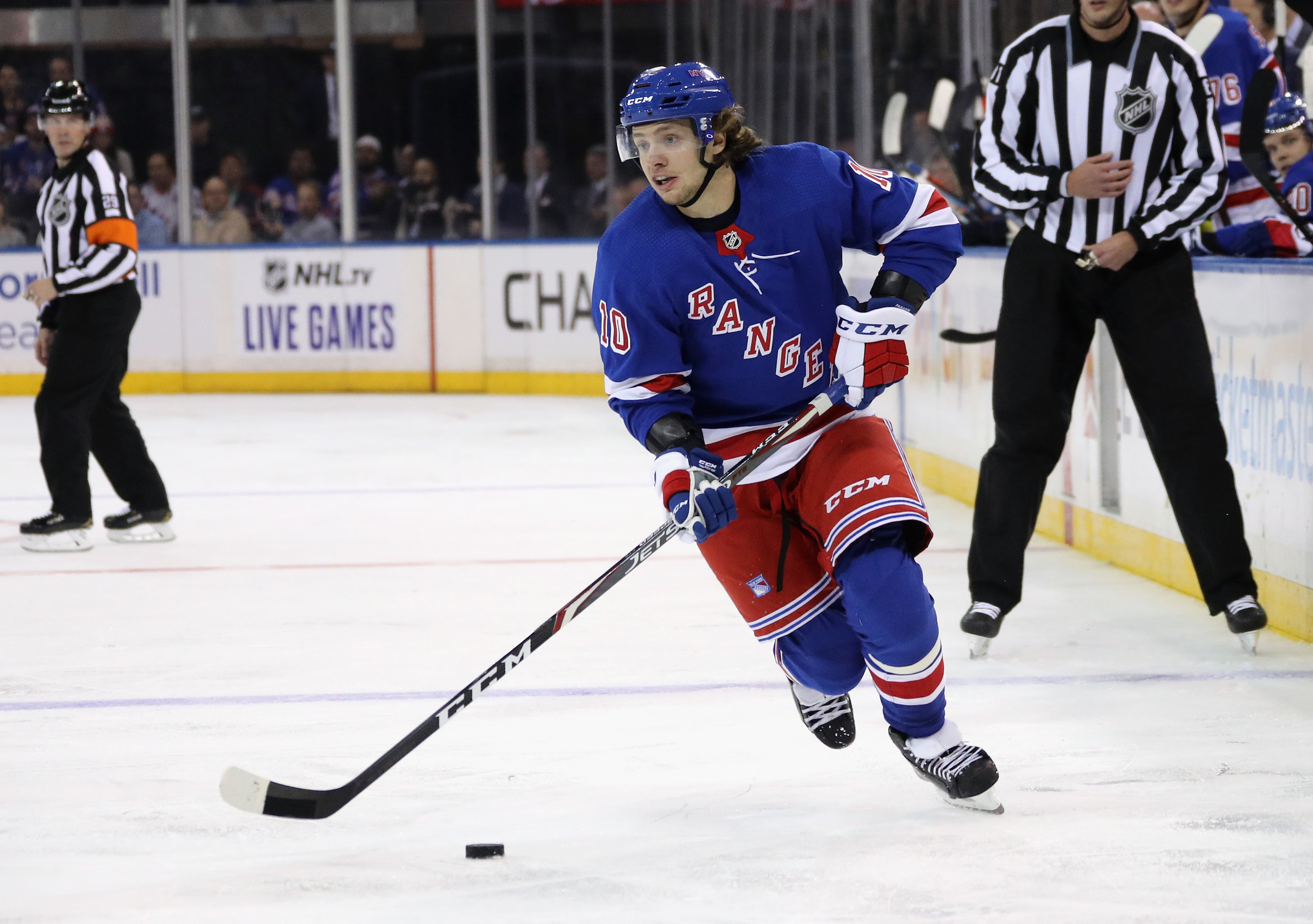 Winnipeg Jets v New York Rangers