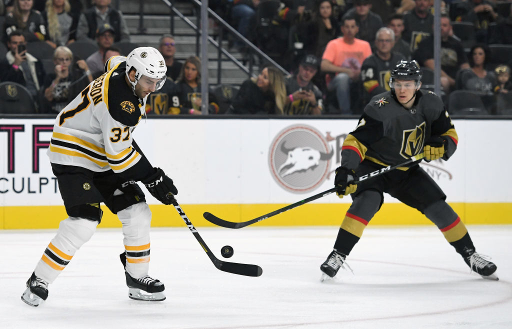 Boston Bruins v Vegas Golden Knights