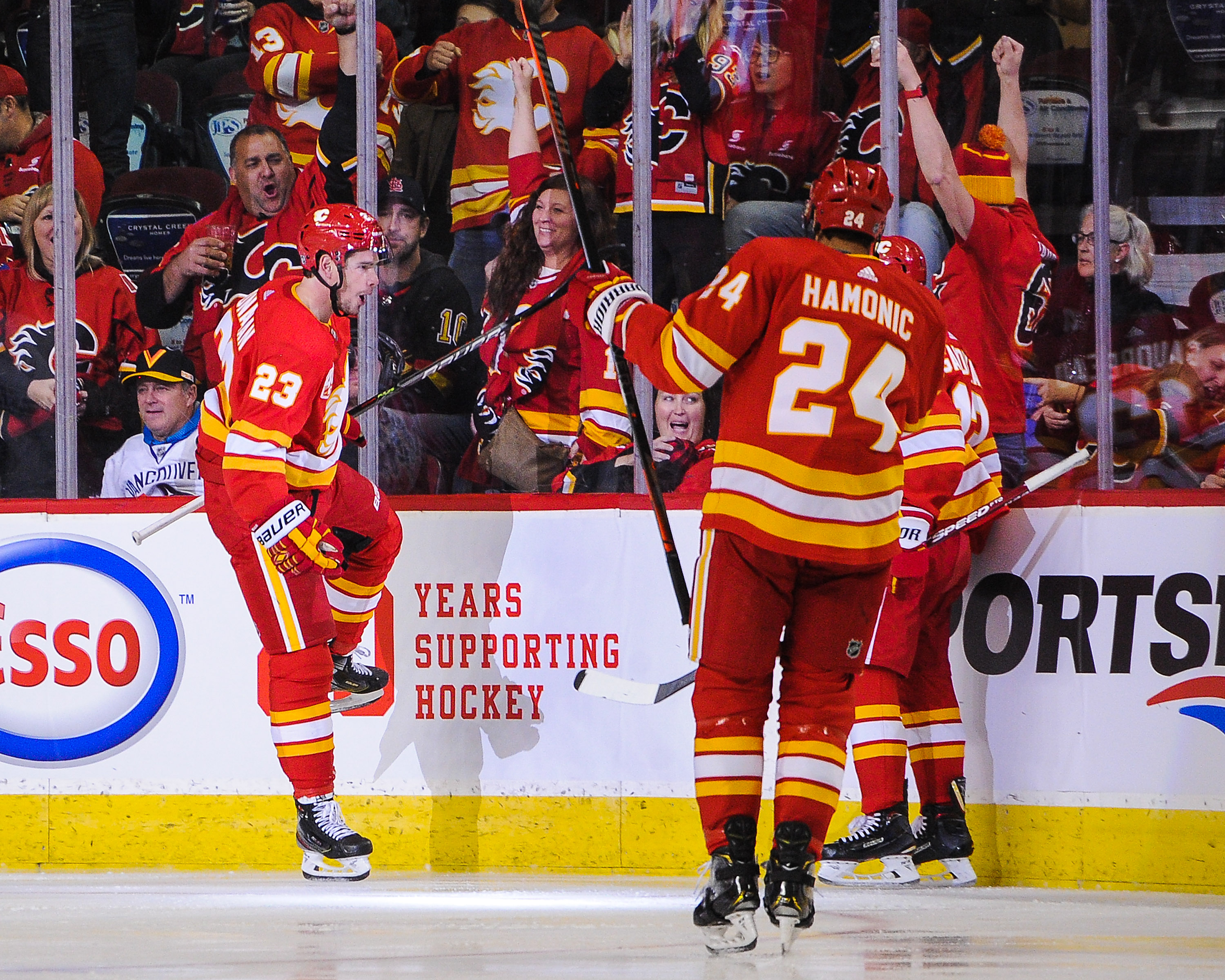 Vancouver Canucks v Calgary Flames