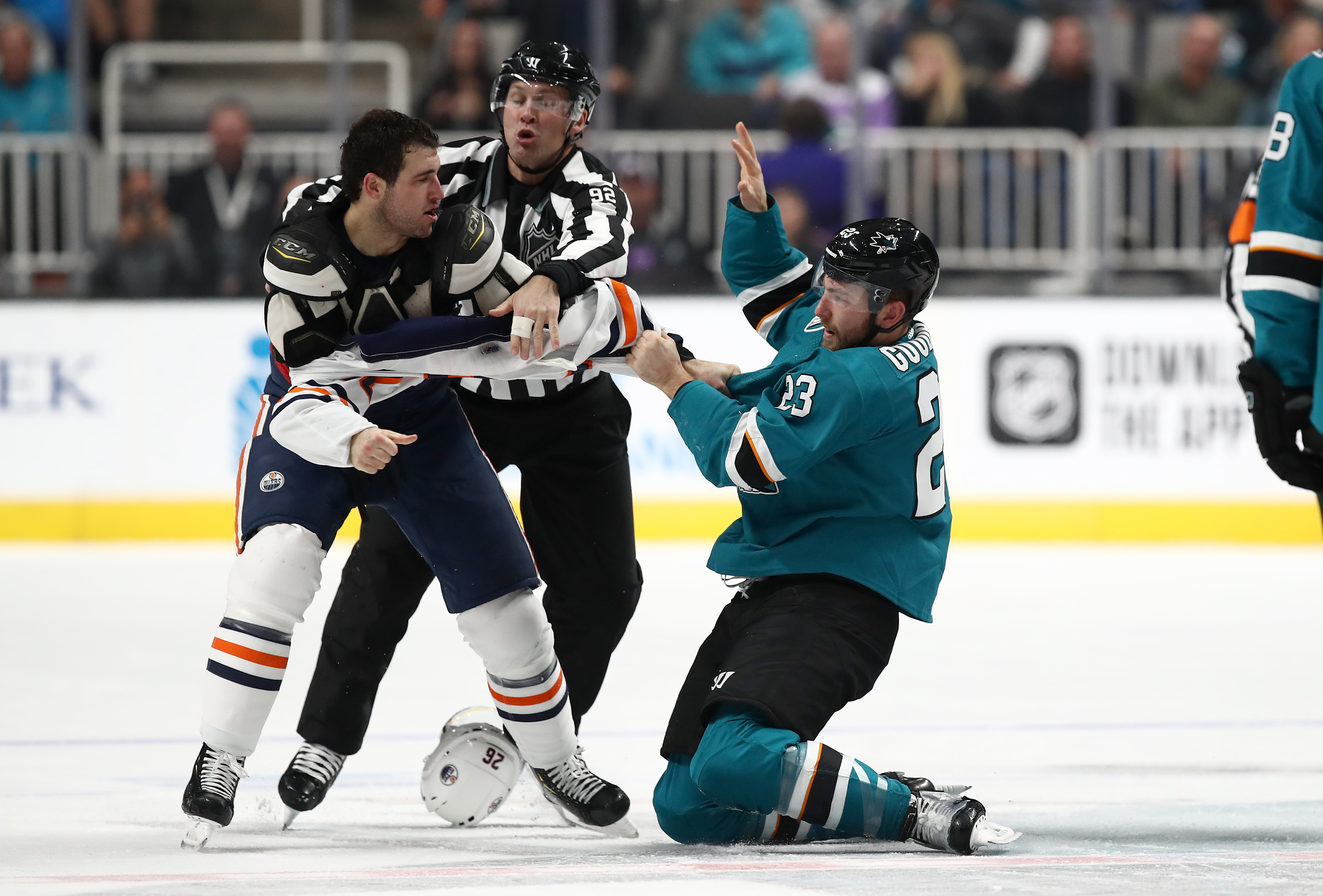 Edmonton Oilers v San Jose Sharks