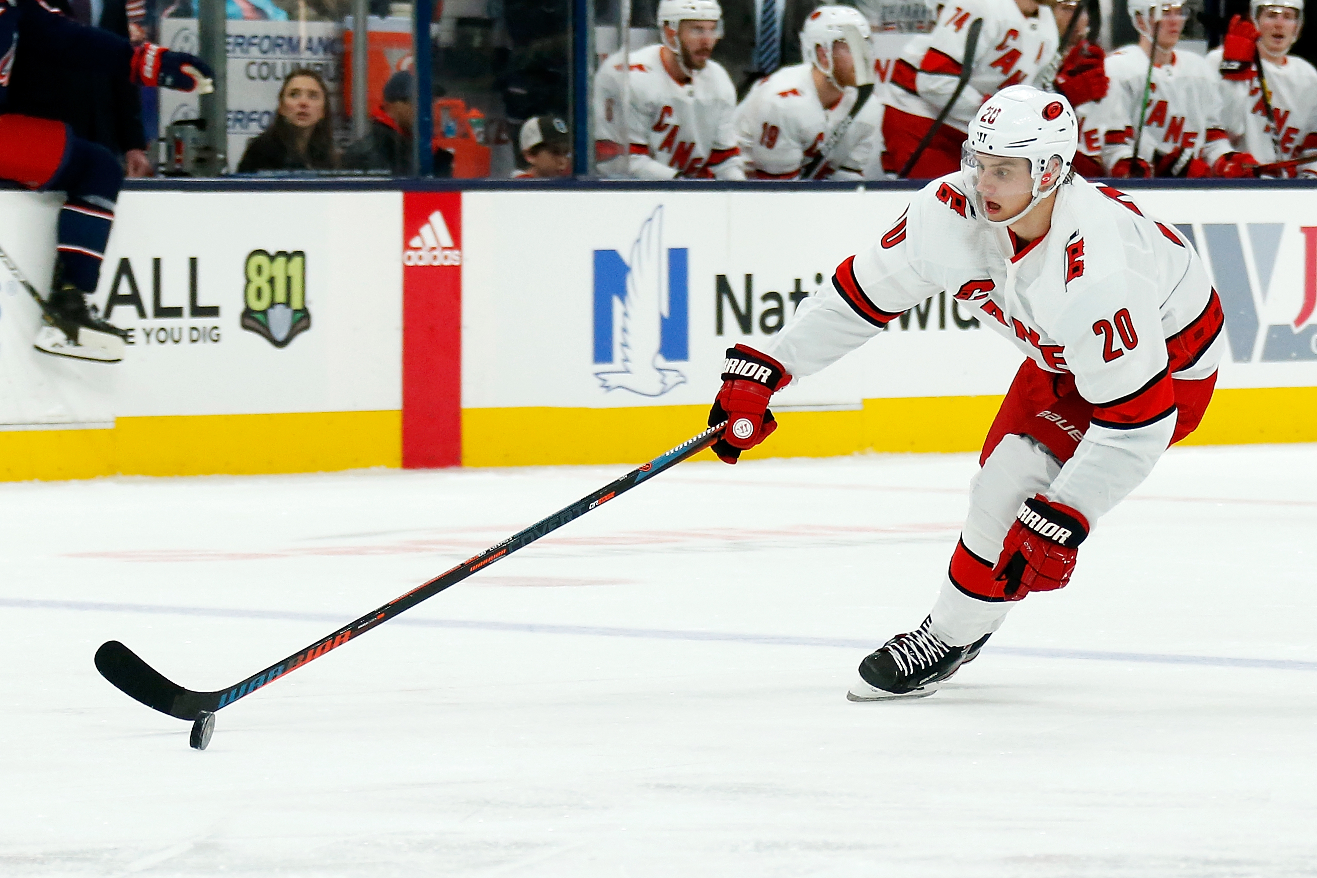 Carolina Hurricanes v Columbus Blue Jackets