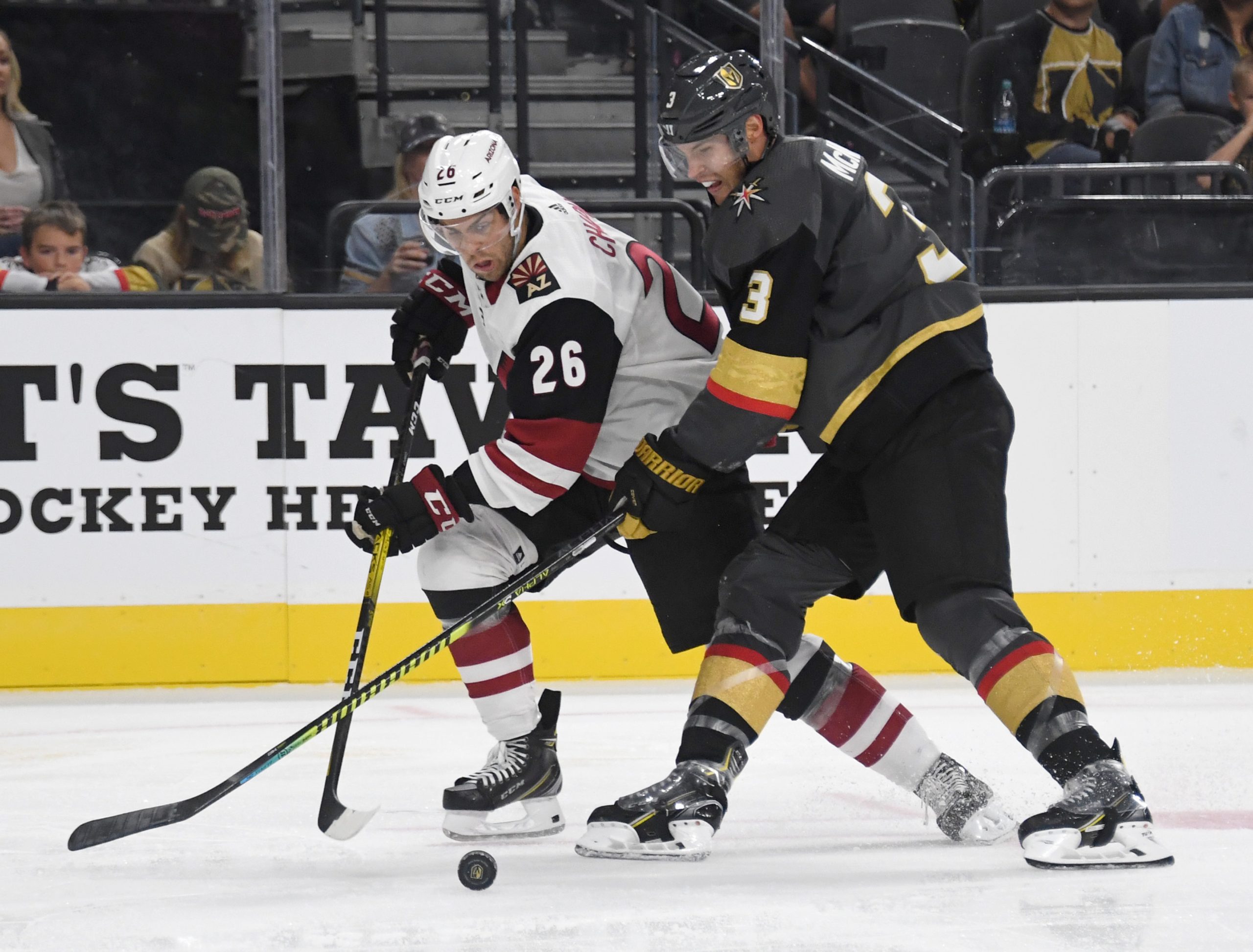 Arizona Coyotes v Vegas Golden Knights