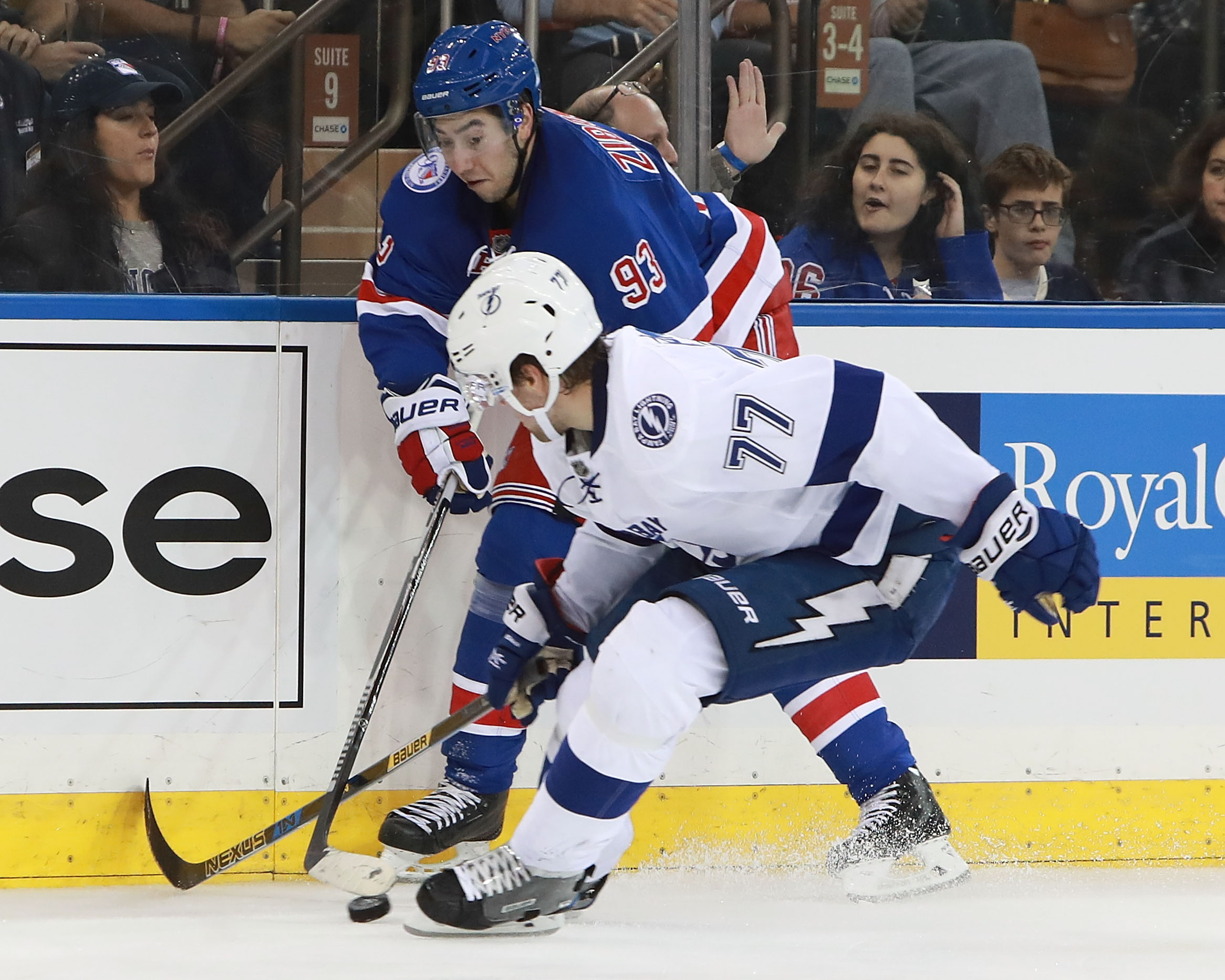 Tampa Bay Lightning v New York Rangers