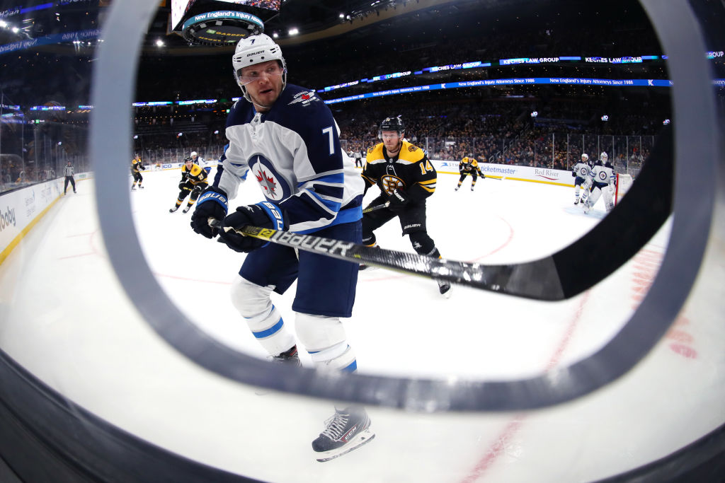 Winnipeg Jets v Boston Bruins