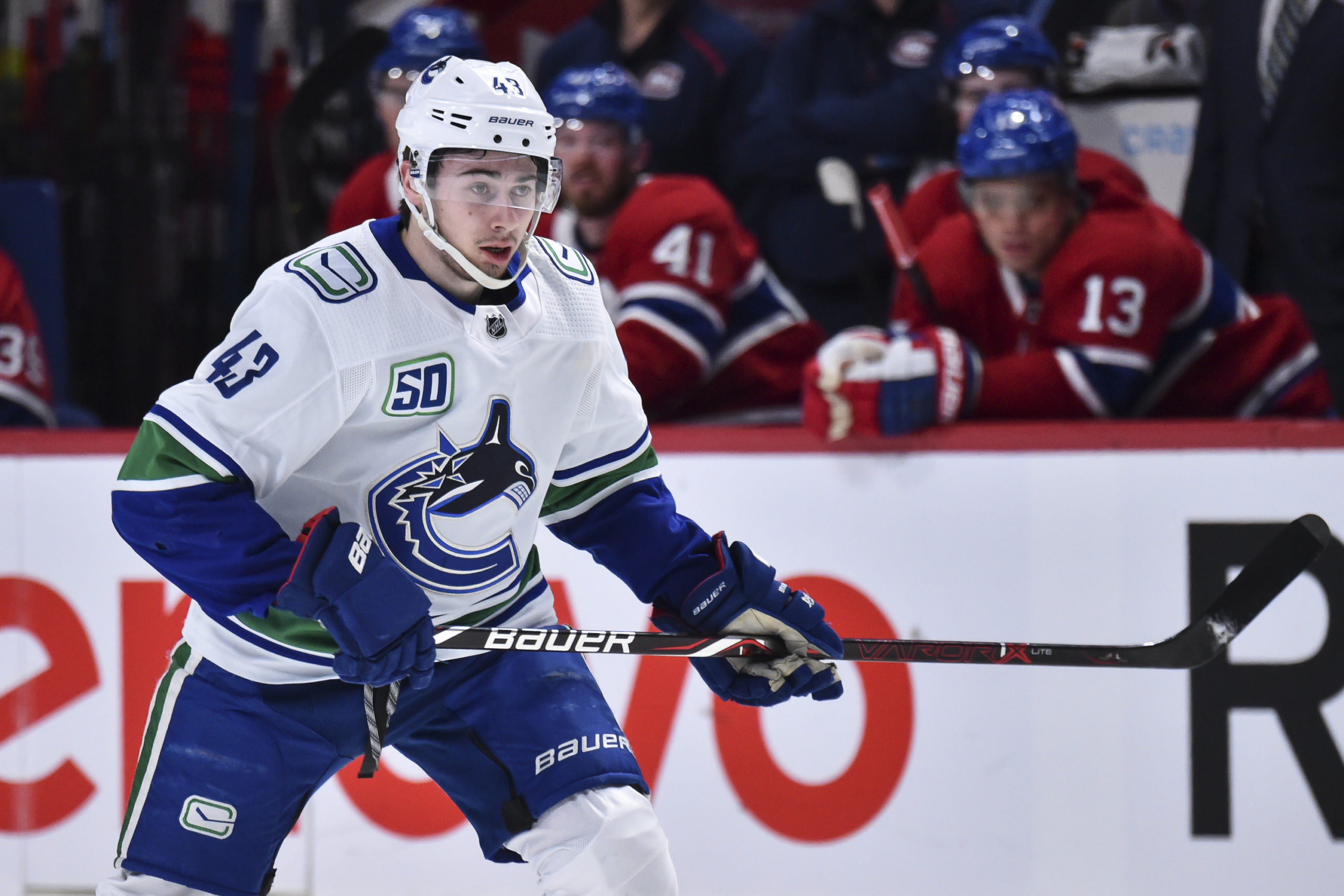 Vancouver Canucks v Montreal Canadiens