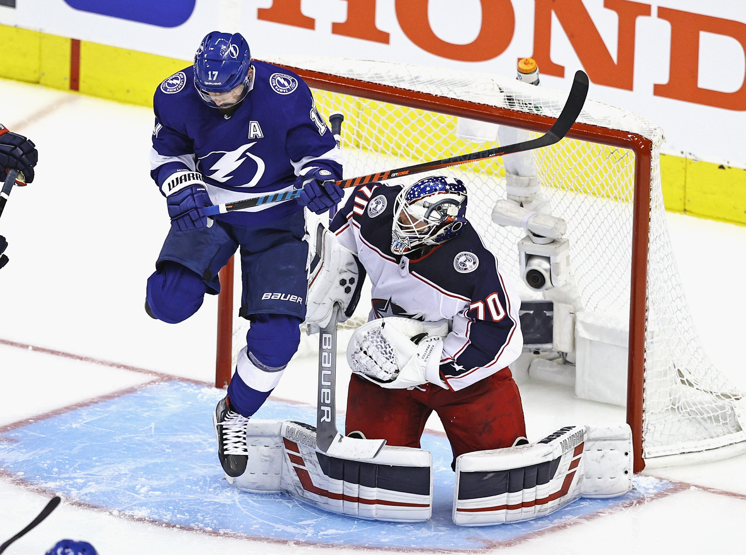 Columbus Blue Jackets v Tampa Bay Lightning – Game One